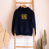 'Retro Cliff' Hoodie *unisex* blue