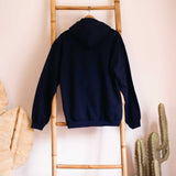 'Retro Cliff' Hoodie *unisex* blue