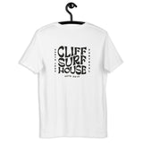 'Retro Cliff' T-Shirt *unisex* white