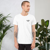 'Retro Cliff' T-Shirt *unisex* white